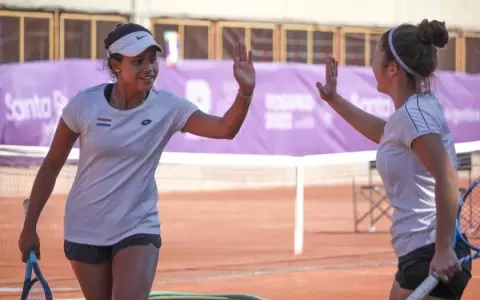 Tenis guaran� avanza a paso firme en Suramericanos de la Juventud
