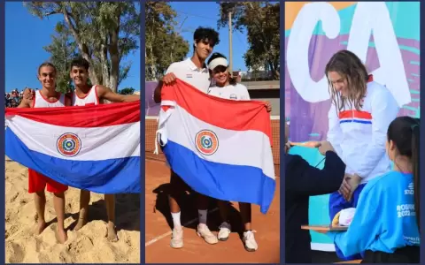 �Lleg� la octava medalla guaran� en los Suramericanos de la Juventud!