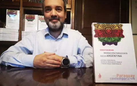 Sebasti�n Bruno presentar� su libro �Migraci�n paraguaya hacia Argentina�