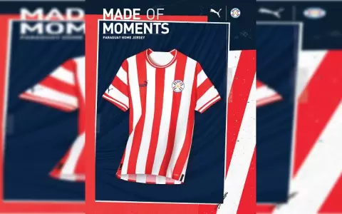 Inspirada en los campeones del 79: la nueva camiseta de la Albirroja