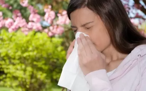 Alergia de primavera.