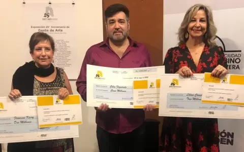 Premios Gente de Arte 2022: Celso Figueredo, Lilian Camelli y Francene Keery