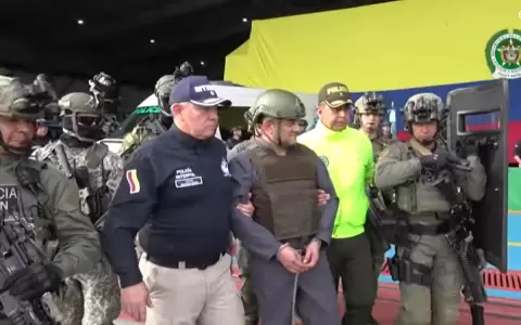 Colombia extradita a "Otoniel" a Estados Unidos, el "�ltimo se�or de la droga"