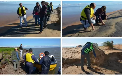 Comisi�n del Senado verifica dr�stica reducci�n de dunas de San Cosme