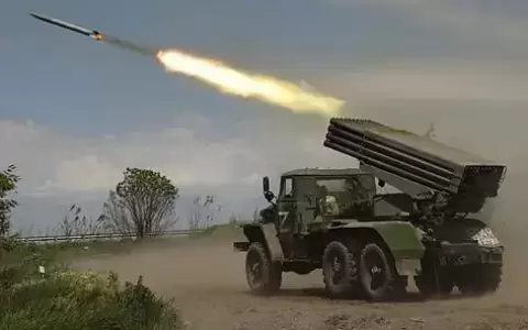 Un lanzacohetes de la era sovi�tica, el arma m�s preciada por las tropas ucranianas