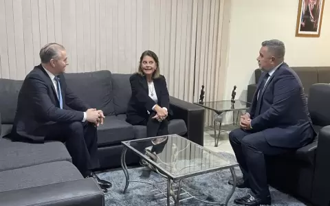 Caso Pecci: vicepresidenta de Colombia arrib� al pa�s