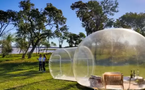 Bubbletent, inspirado en la naturaleza