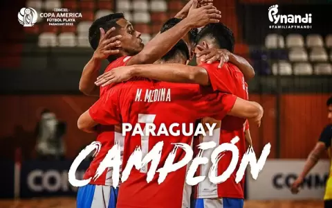 F�tbol playa: �Paraguay se consagra campe�n de la Copa Am�rica 2022!