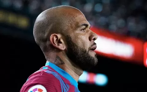 Dani Alves y su emotiva despedida