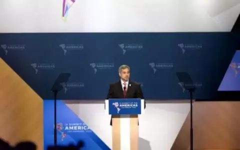 En EE.UU., Abdo ratifica lucha contra hechos delictivos con la frase "caiga quien caiga"
