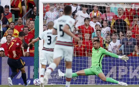 El incre�ble gol que se perdi� Jordi Alba en Espa�a-Portugal