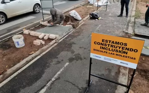 Rampas y otras acciones de inclusi�n en la Ciclov�a Boggiani