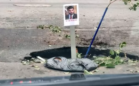 Nenecho se "lava las manos" por p�simas condiciones de calles