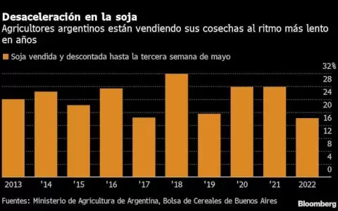 Agro argentino especula con precio de la soja