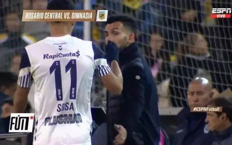 �Qu� le dijo Ram�n Sosa a Carlos T�vez tras la victoria de Gimnasia?