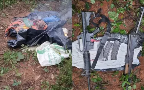 Puentesi�o: encuentran enterradas armas de polic�as asesinados
