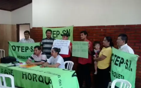 OTEP se manifiesta para reclamar reposici�n de recursos a instituciones educativas