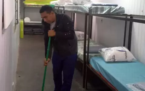 SEN abre albergue en Limpio para combatir al fr�o
