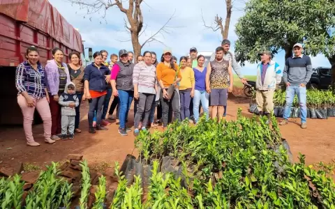 Familias campesinas consolidan producci�n para aprovechar mejoramiento vial en Ruta PY06