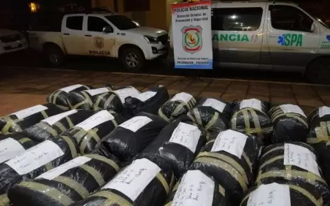 �Narcoambulancia� cae con 484 kilos de marihuana en Itap�a