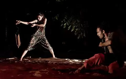 Residencia art�stica de bailarines paraguayos