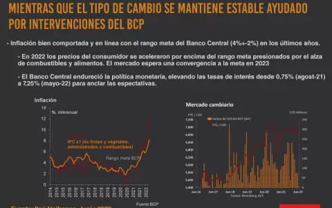 BCP sigue elevando tasas de referencia ante presi�n inflacionaria