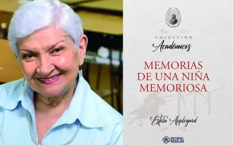 Aparle presenta libro de memorias de Estela Appleyard