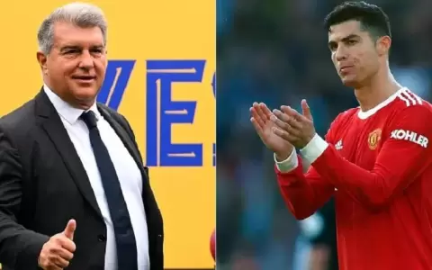 Joan Laporta reconoce que se reuni� con el representante de CR7