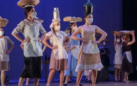 Danza contempor�nea paraguaya en Passo de Arte Grand Prix 2022, Brasil