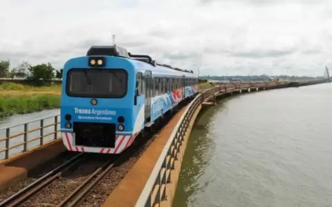 Regresa el tren internacional Posadas-Encarnaci�n