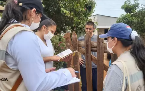 Vuelven las brigadas de vacunaci�n casa por casa en Asunci�n