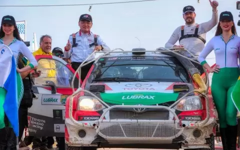 Galanti-Toyotoshi ganan la primera etapa del rally