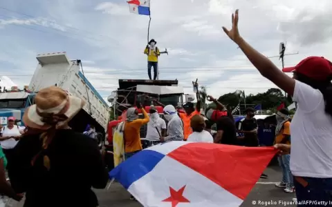 Panam� registra nueva jornada de protestas y bloqueos de v�as