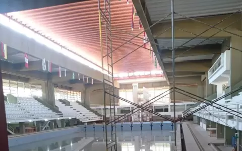 �Qu� pas� con las obras en el Centro Acu�tico Nacional?