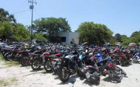 San Lorenzo: anuncian destrucci�n de motocicletas que fueron incautadas
