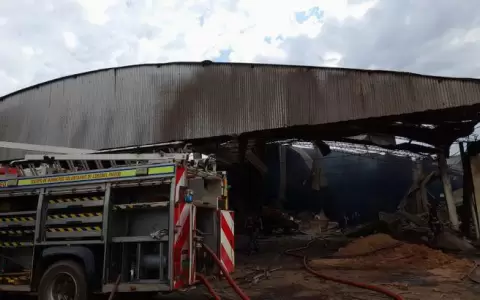 Coronel Oviedo: explosi�n de caldera en un aserradero deja tres heridos