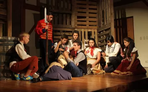 Taller de teatro comunitario en Espacio E