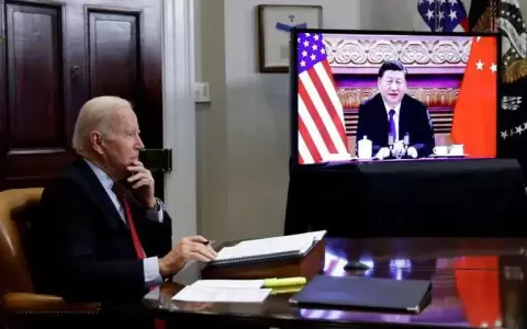 Comenz� el primer di�logo directo entre Joe Biden y Xi Jinping desde marzo