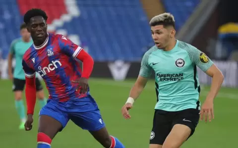As� fue el partido de Julio Enciso con la Reserva del Brighton