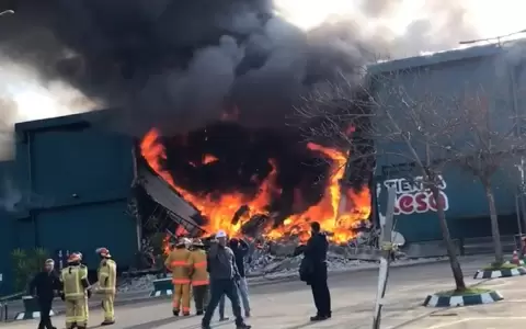 Incendio en Punta Shopping de Punta del Este: colapso de estructura deja sin luz a toda la ciudad