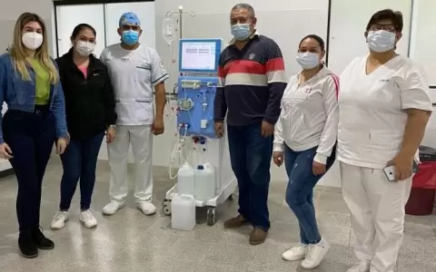 Hospital de Pilar: refuerzan servicio de hemodi�lisis con dos nuevos equipos