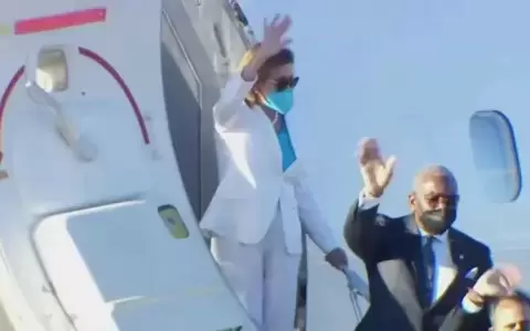 Nancy Pelosi se fue de Taiw�n tras finalizar su agenda y continuar� su gira por Asia