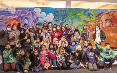 Pinta Sud ASU: Mapa invita a las familias a celebrar el arte de la infancia
