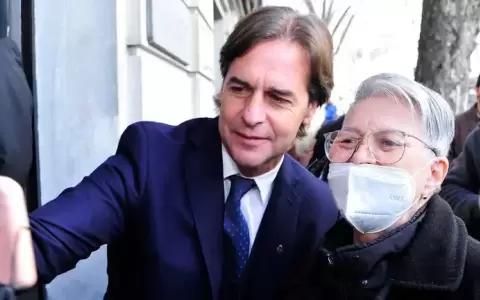 El nuevo gesto de Luis Lacalle Pou que simboliza la convivencia democr�tica en Uruguay
