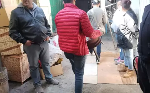 Para evitar incendios: incautan braseros en el Mercado 4