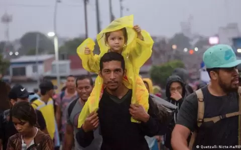 M�xico: sale nueva caravana con cerca de 1.000 migrantes
