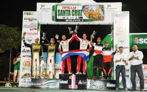 Gustavo Saba-Fernando Mussano triunfan en el Rally de Santacruz
