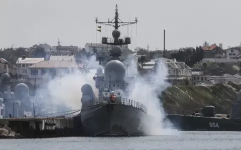 Un dron ataca sede del Estado Mayor de Flota rusa en Crimea