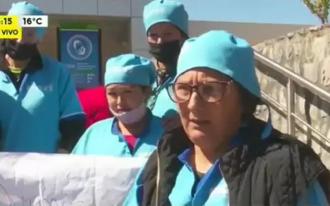 Trabajadores de limpieza de Pot?  seguir�n moviliz�ndose frente al IPS