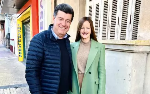 Efra�n Alegre y Soledad N��ez confirman dupla presidencial